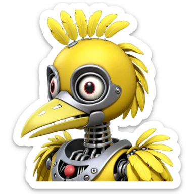 Chica from Five Nights At Freddy's Movie sticker