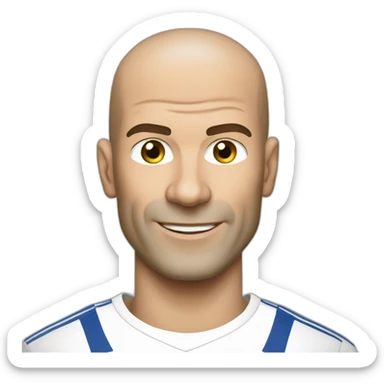 Zinedine zidane sticker