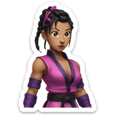 juri street fighter sticker
