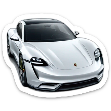 Porsche mission E sticker