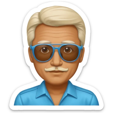 80'S CELEBRITY UNCLE sticker