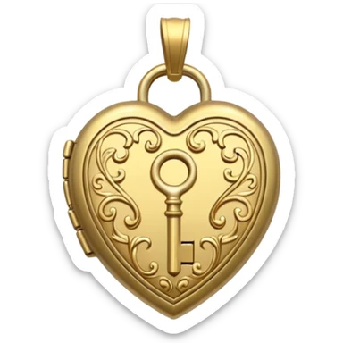 Tiny Key Locket
 sticker
