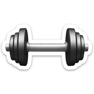 Dumbbell emoji sticker