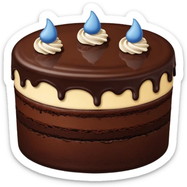 chocolate cake sticker