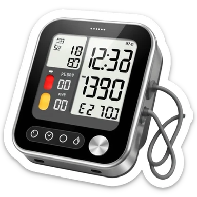 blood pressure monitor sticker