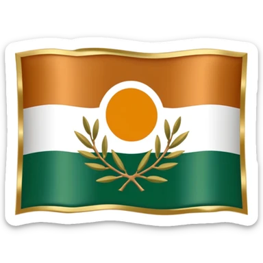 Cyprus flag sticker