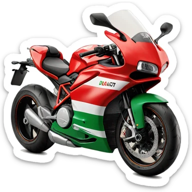 Poste italiane with Ducati  sticker