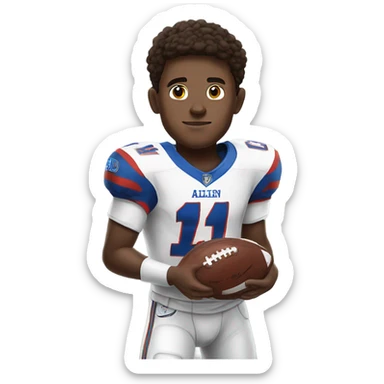 Josh Allen sticker