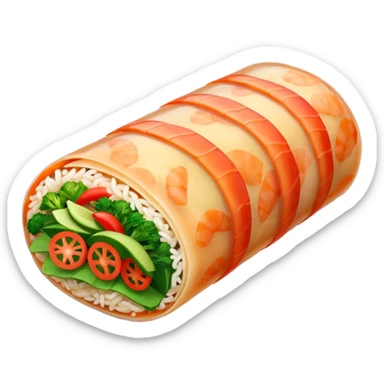 Shrimp Rice Roll sticker