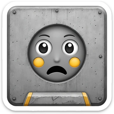 concrete wall sticker