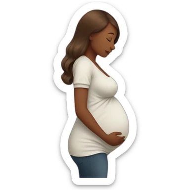 Pregnancy sticker
