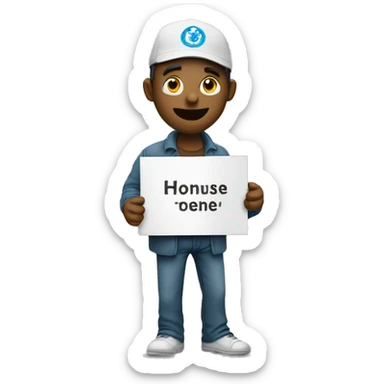 Un homme en manifestation qui crie et qui porte une pancarte avec marqué NON sur la pancarte  sticker