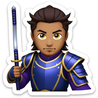 Mystic Samurai sticker