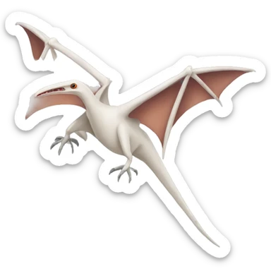 Pterodactyl emoji for iphone sticker