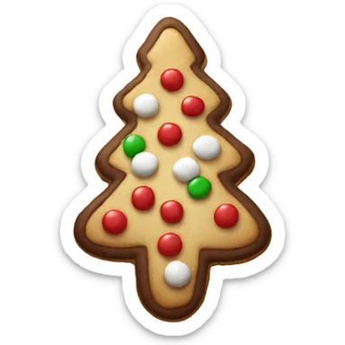 christmas cookie  sticker
