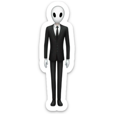 slenderman sticker