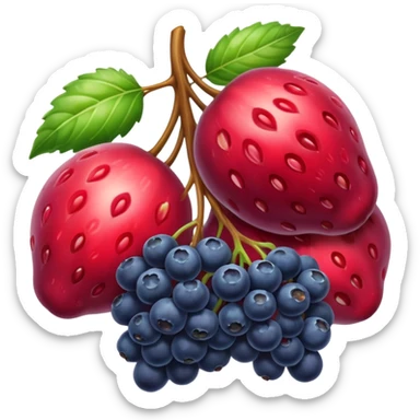 frutti di bosco sticker