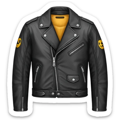 Jacket only. sticker