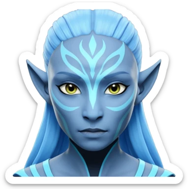 A na'vi (metkayina clan) sticker