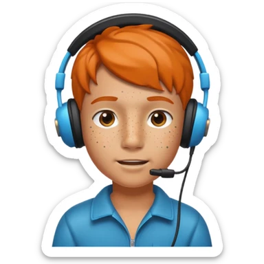 Retro Arcade Kid sticker