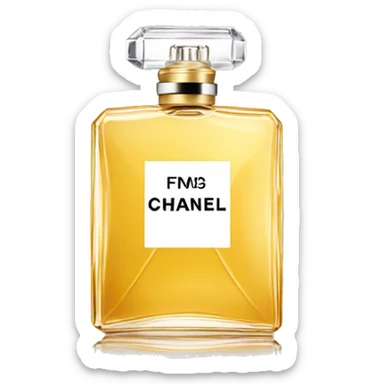 full chanel gabrielle perfume bottle sticker
