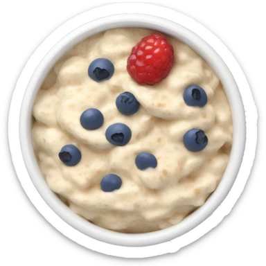 overnight oats with protein powder sticker