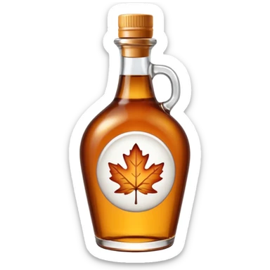 maple syrup sticker