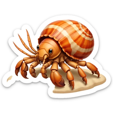 Hermit Crab sticker