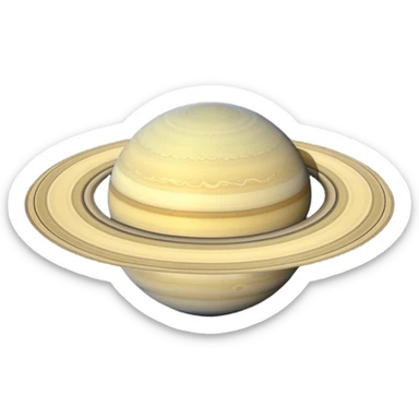 Saturn (planet) sticker