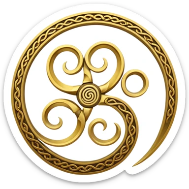 Triskelion sticker