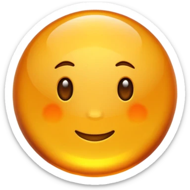 amber sphere sticker