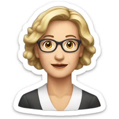 Christine Ockrent sticker