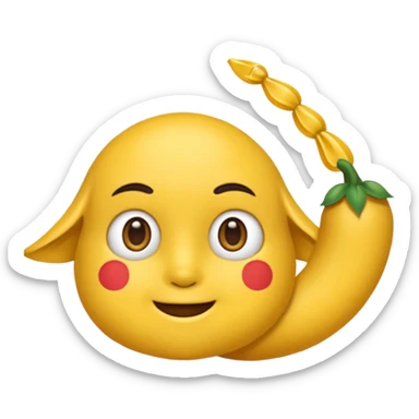 Сердечко в виде породы лайка sticker