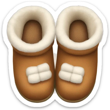 UGG slippers  sticker
