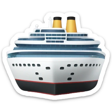 cruise ship sticker