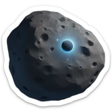 La NASA reveló que una muestra de un asteroide de 4.500 millones de años contiene agua y carbono, materiales vitales para la formación de la Tierra. sticker