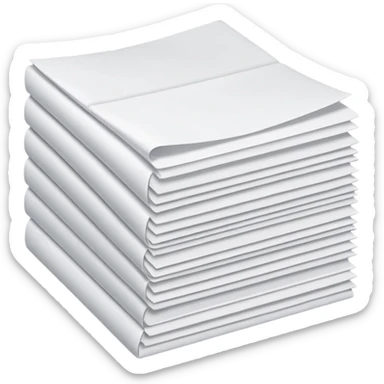 paper completed sticker