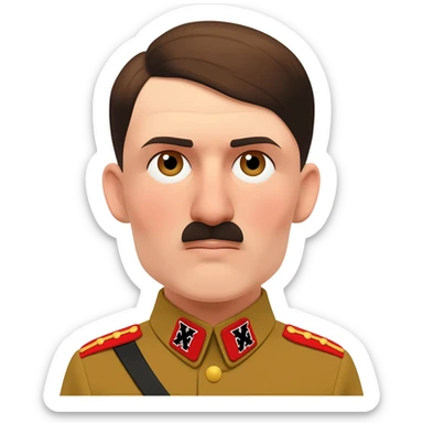 Adolf hitler sticker