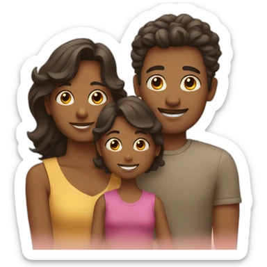 family of 4 sticker