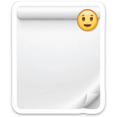 Job application paper sticker