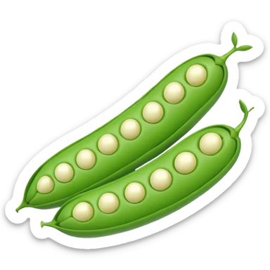 Peas in a pod  sticker