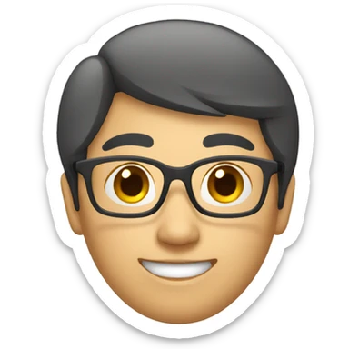 asian teacher sticker