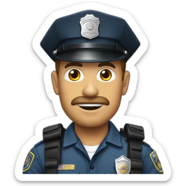Hillbilly cop sticker