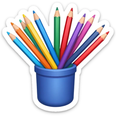 LAPIS DE CORES sticker