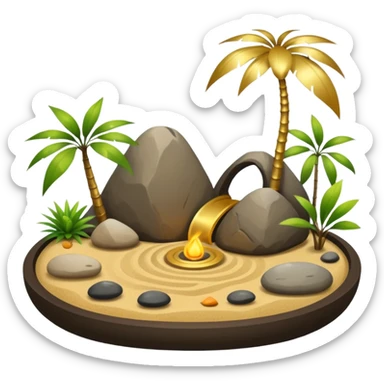 zen sparkle good things sticker