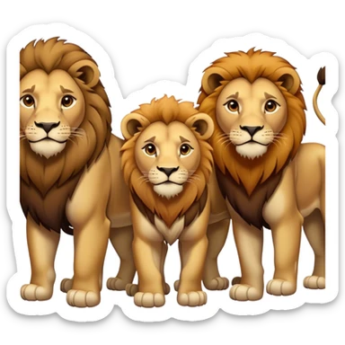  lions pride sticker