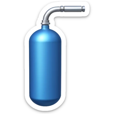 Nitrous oxide system cilynder sticker