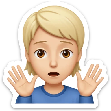 one person interrupting when the other person is speaking sticker