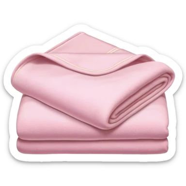 Light pink cozy blanket  sticker