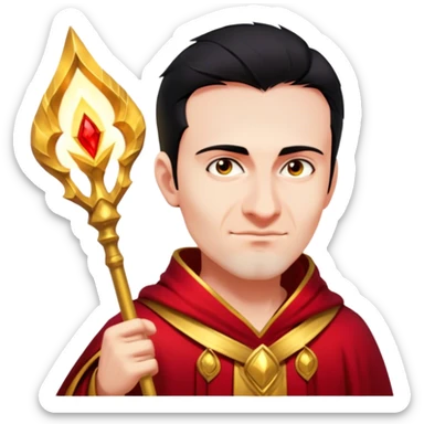 Crimson Spellbinder sticker